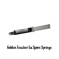 Golden Teacher 5x Concetrated 10cc Spore Syringe - SS44